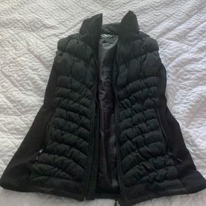 Black and Gray Vest